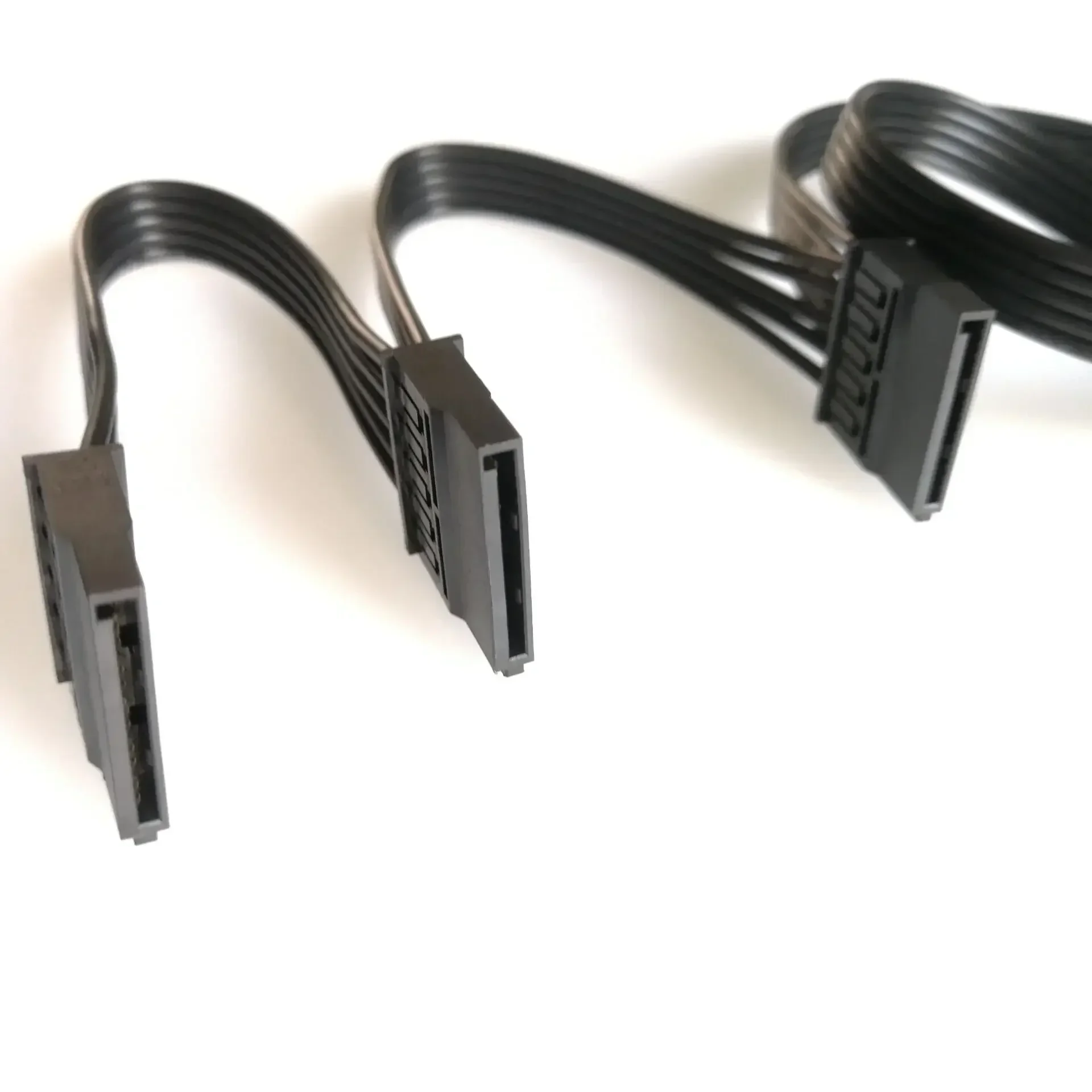6p 6Pin To PC Mainboard HDD 3-Port 3 SATA Power Supply Cable For CORSAIR ATX PSU RM1000X RM750X 850X RMX Series Module
