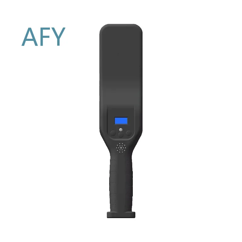 Intelligent Handheld Metal Detector for Daily Supplies with Contraband Alarm Plastic Material Filter and Metal Classification