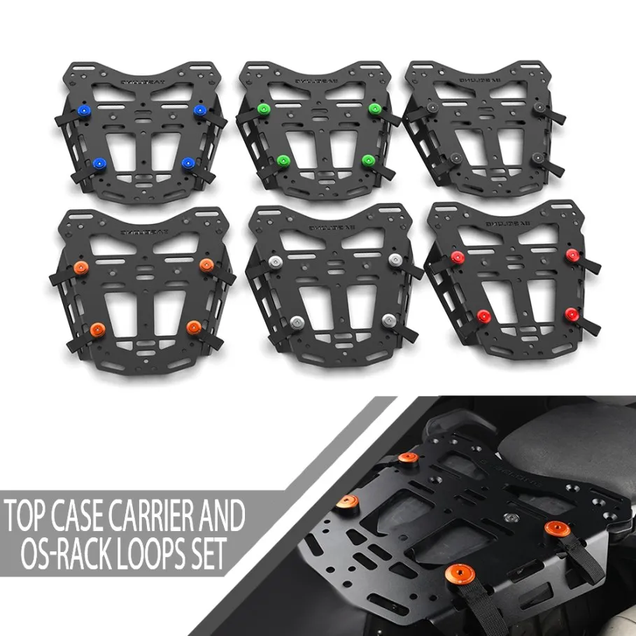 

For Husqvana Norden 901 Norden901 Norden-901 norden 2022-2023-2024 Motorcycle TOP CASE CARRIER And OS-Rack Loops Set 901 Norden