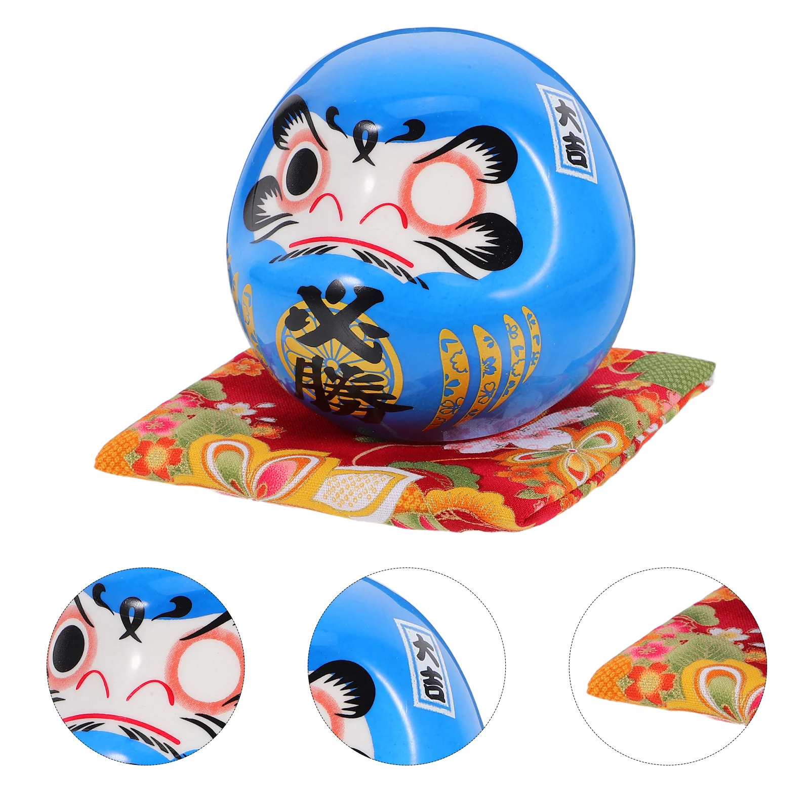 

Ceramic Japanese Maneki Neko Lucky Cat Statue Feng Shui Ornament for Home Office Store Prosperity Luck Decoration