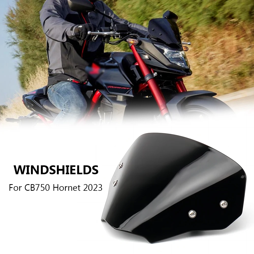 

NEW Motorcycle Front Windscreen Windshield Visor Wind Screen Shield Spoiler Deflector For Honda CB 750 CB750 Hornet 2023