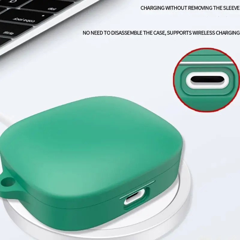 

M5TD Silicone Case Shell Housing Waterproof Skin for Buds 7S Shockproof Nonslip Offer Comprehensive Dustproof Water Defense