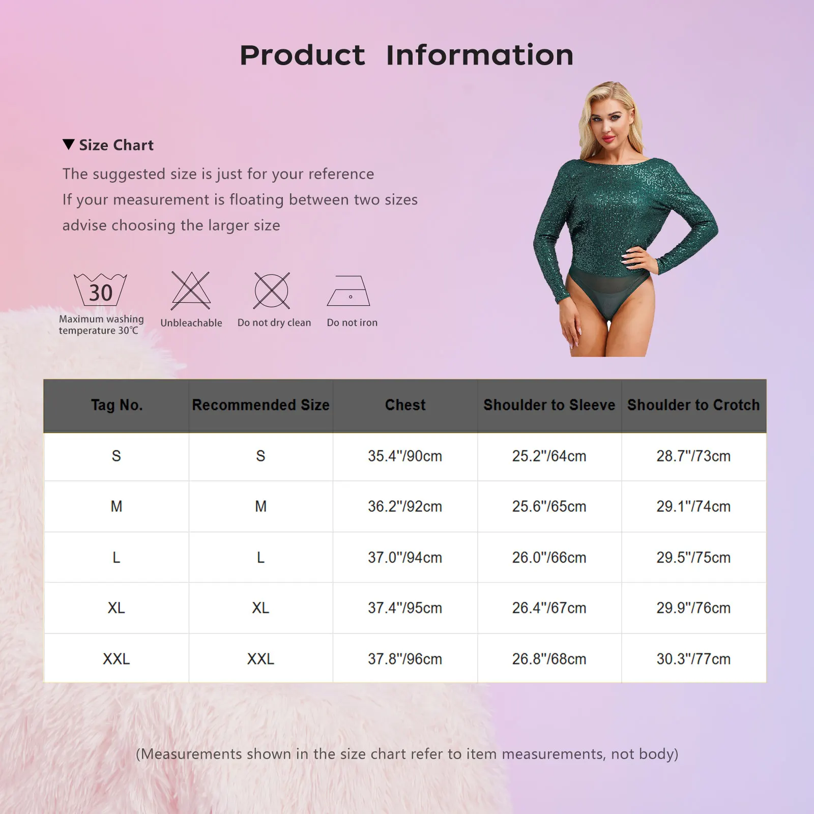 Women Sexy Draped Cowl Back Bodycon Bodysuit Sparkle Sequin Long Sleeve Crotch Press Button Leotard Jumpsuit for Rave Club Party