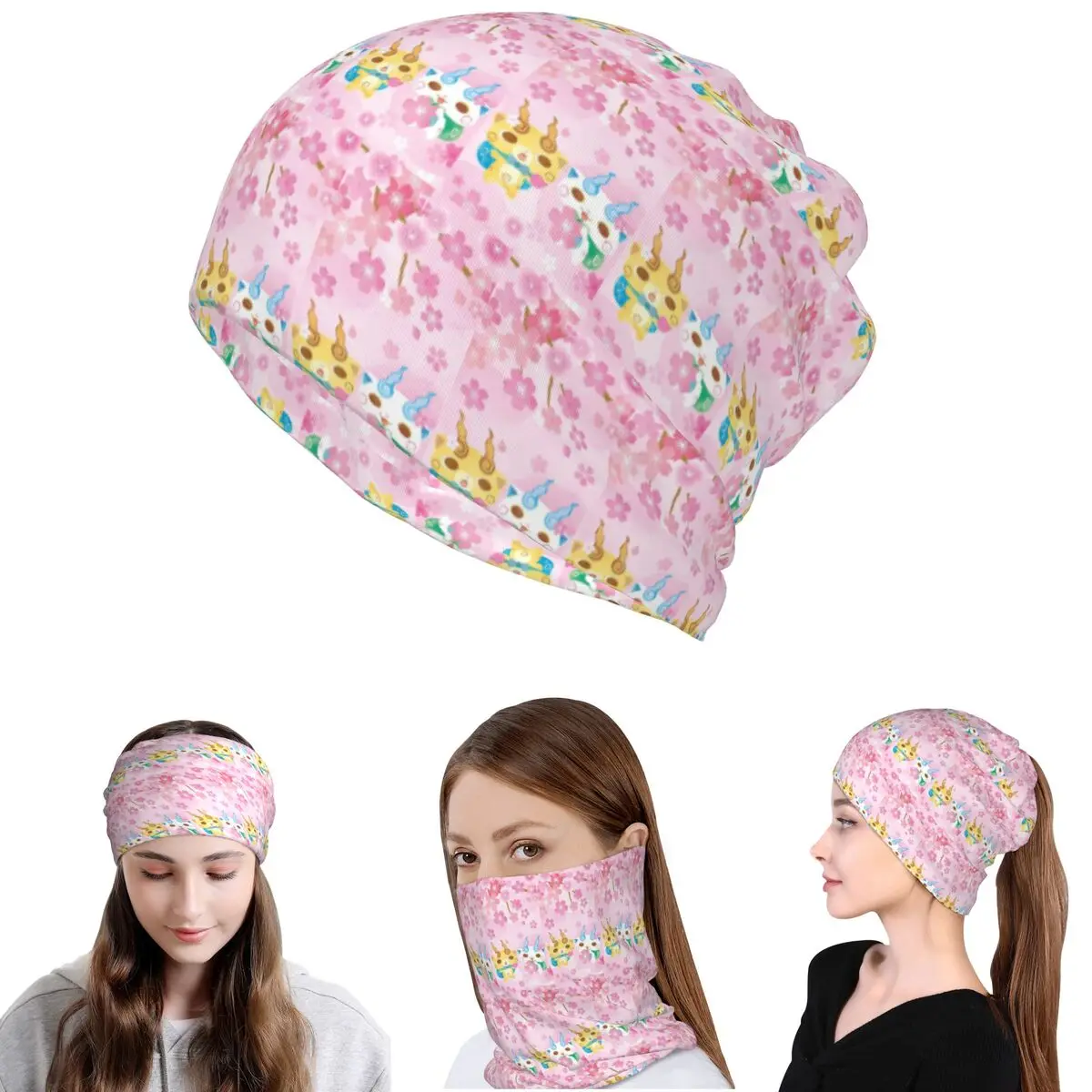 Yo-Kai Watch Cartoon Game Bandana Halstuch, Maske, Schal, warmer Fahrradschal, Mütze, Unisex, für Erwachsene, für alle Jahreszeiten