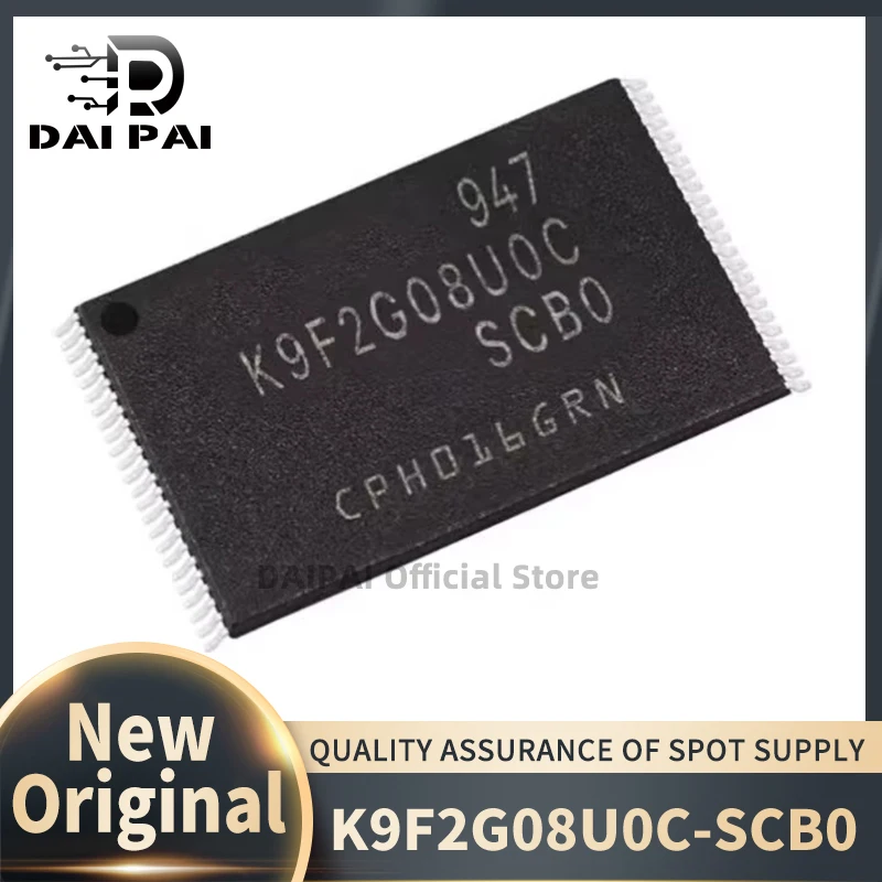 (5-10piece) 100% New original K9F2G08U0C-SCB0 K9F2G08UOC-SCBO K9F2G08UOC K9F2G08U0C SCB0 TSOP48 2Gb C-die NAND Chipset
