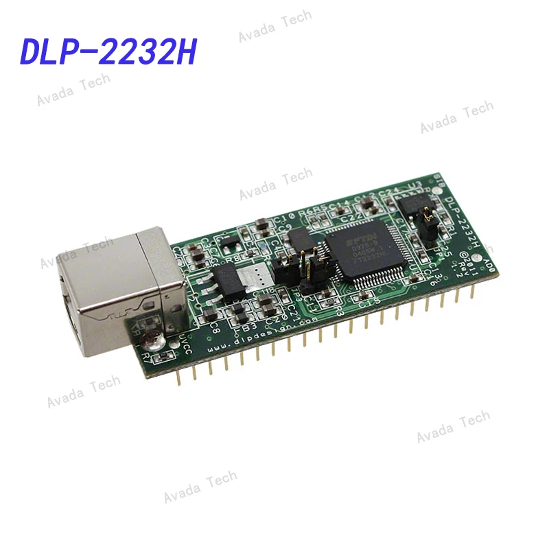 

Avada Tech DLP-2232H MODULE USB ADAPTER FOR FT2232H