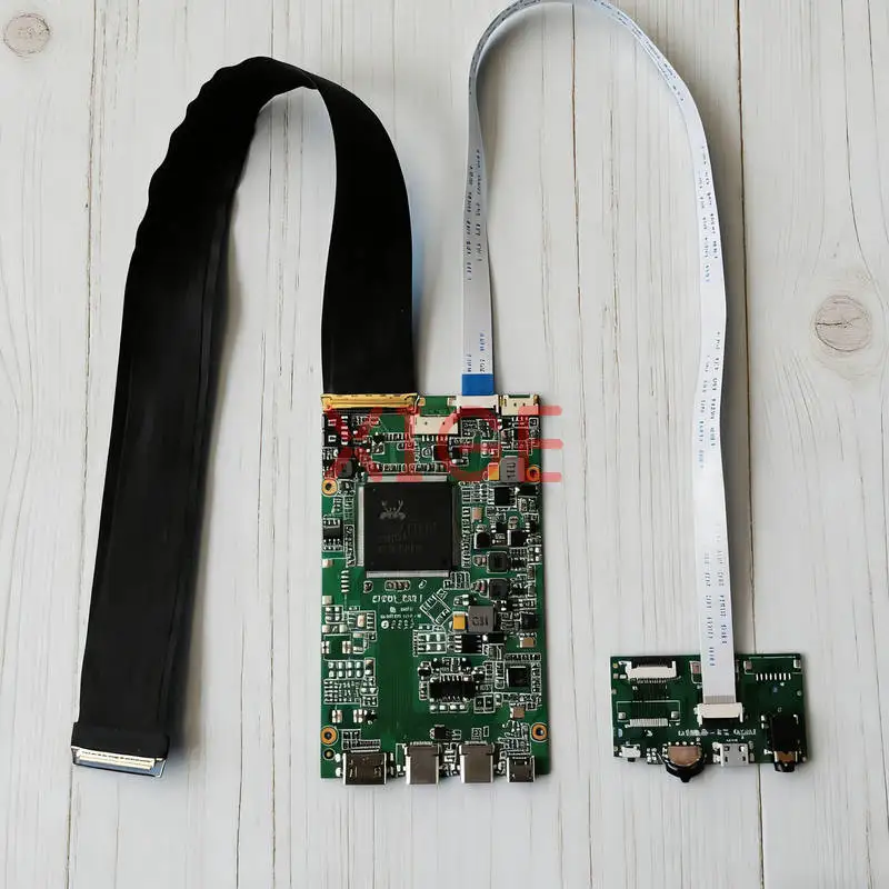 For LP133UD1 LP140UD1 LP156UD3 LP156UD1 4K Driver Board DIY Kit USB-C 3.0 Mini-HDMI Laptop Screen 3840x2160 40 Pin EDP 3840*2160