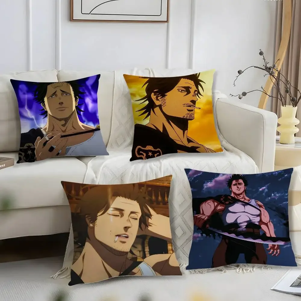 Heißer Y-Yami Sukehiro Kissen Fall Kurze Plüsch Druck Kissen Abdeckung Platz Werfen Kissen Abdeckungen Sofa Wohnkultur