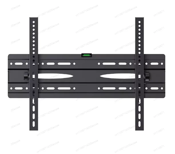 

Универсальный кронштейн для телевизора с утолщенным интегрированным регулируемым по высоте креплением на стену.