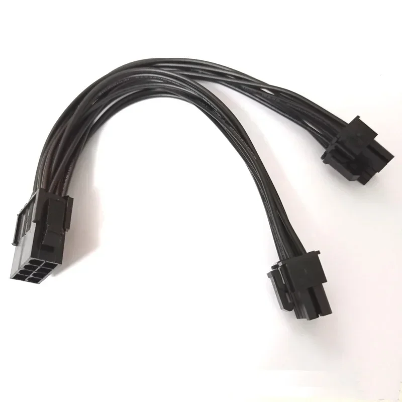 20cm Graphics Card 8 Pin Female To 2*8P(6+2)pin Extention Power Cable Male PCIe PCI Express 4 Lines Cable Connector