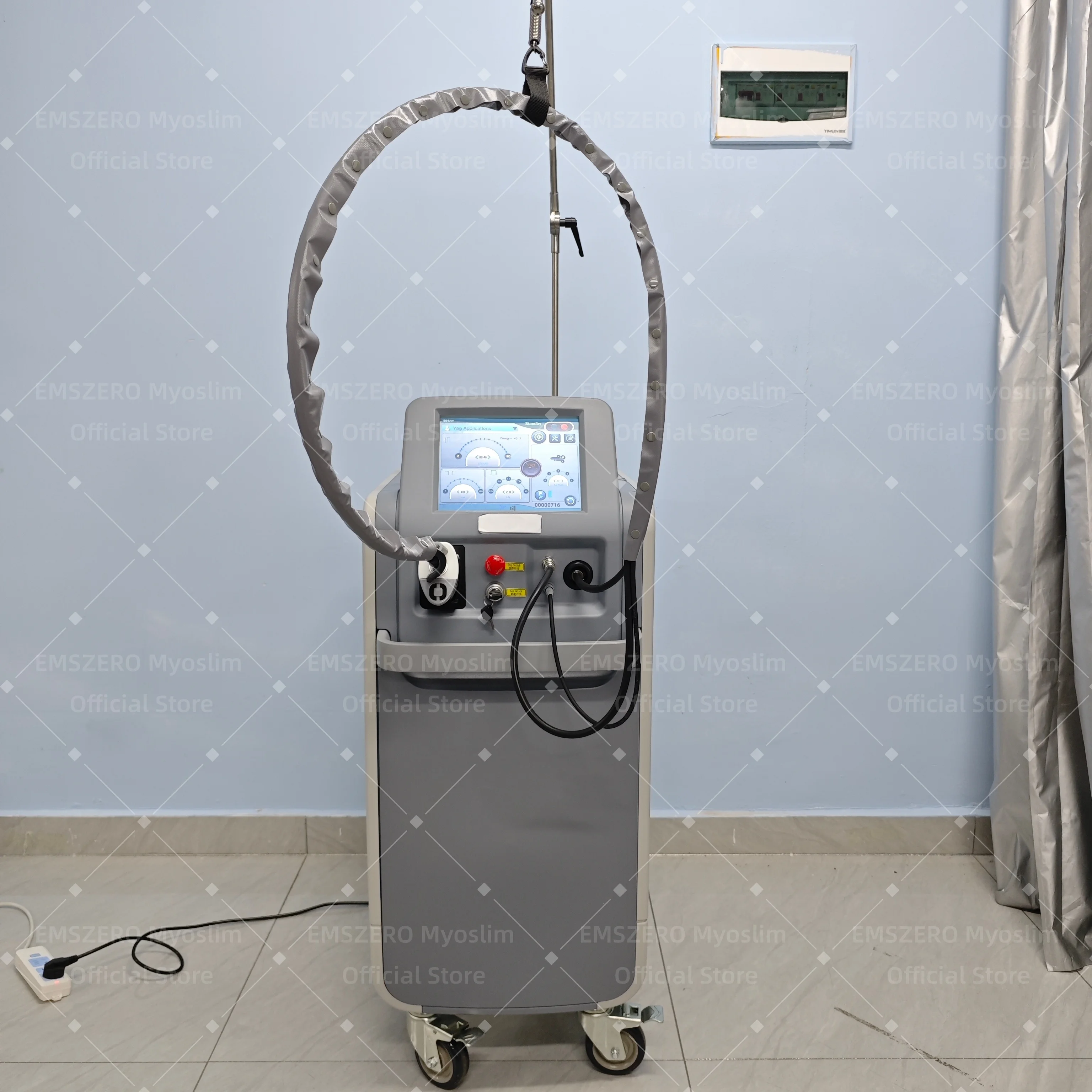 755nm Lase Alexandrite Hair Removal Machine 1064nm Long Pulse Improve Pigmentat Remove Red Blood Vessels Skin Whitening Device