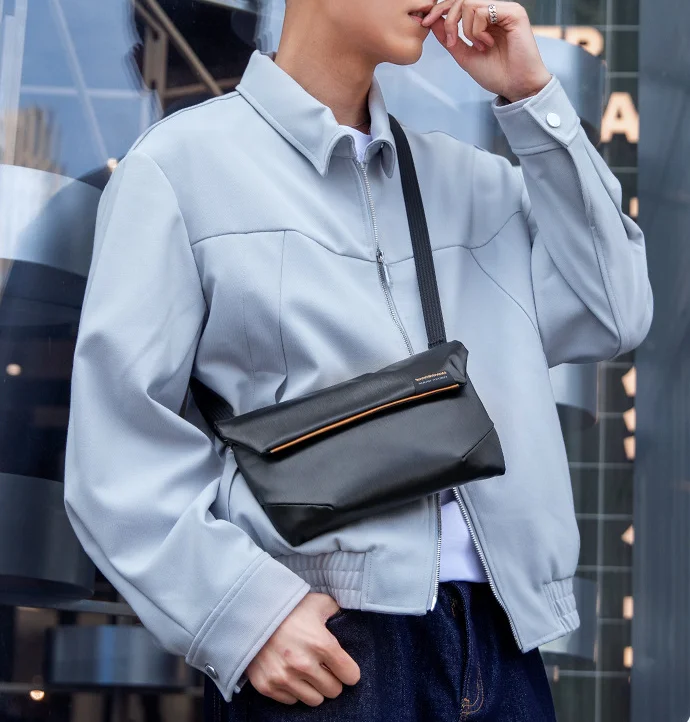 

Men's Shoulder Bag Messenger Bags Mobile Phone Simple Sling bag Man Woman Mini CrossBody bags bolsa De Ombro Masculina сумка sac