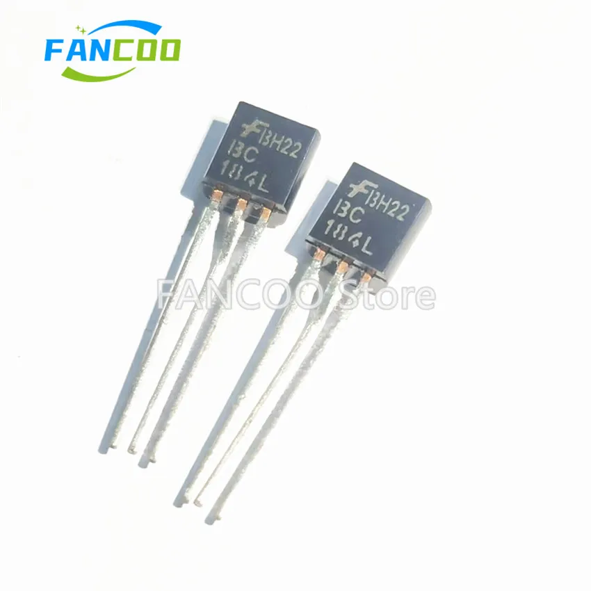 5PCS BC184LC BC184 BC184L TO-92 Copper foot MEW Transistor original BC184C BC182 BC183 BC183C BC183LC