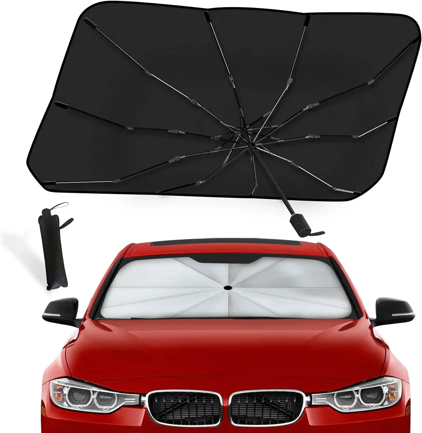 Car Sunshade Umbrella Light Shield Car with Windshield Sunshield Sunshield Sunshade Sunscreen Heat Shield Mat Sunshade Amagi