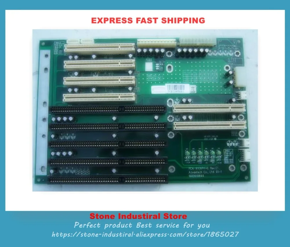 

PCA-6108P4-C Rev.C1 PCA-6108P4 4*PCI 5*ISA Bus Slot Industrial Test