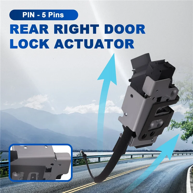 A03Z-الخلفي الأيمن قفل الباب المحرك لفورد ترانزيت V363 2014-MK8 2014-2019 MK9 2019-BK31V43288CF BK31V43288CJ