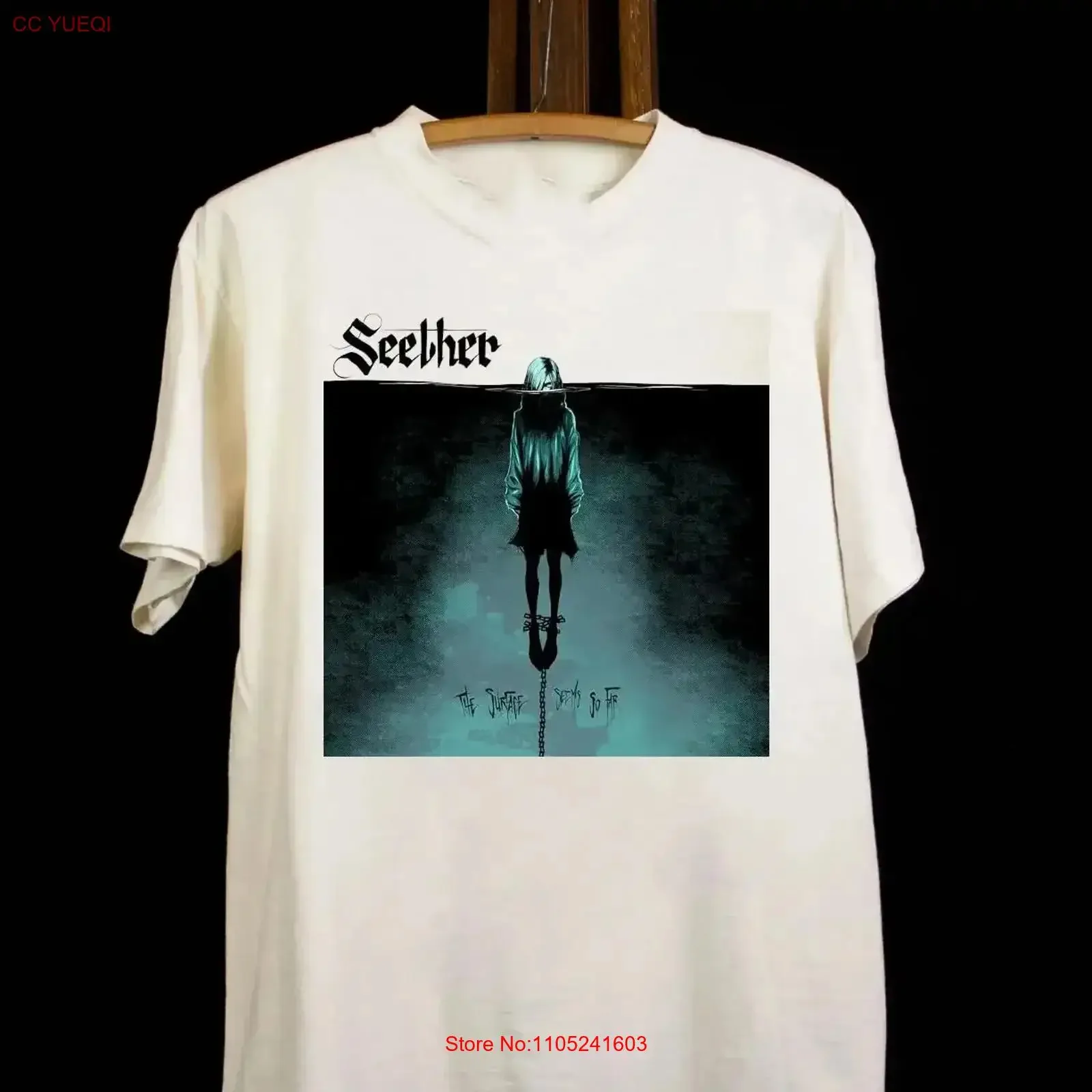 Seether Band The Surface Seems So Far Album T Shirt Full Size S 5XL vintage Washed graphic streetwear Versatile vintage Washed