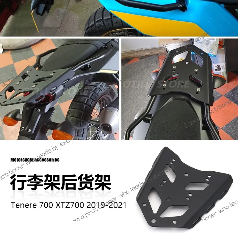

For Yamaha Tenere 700 Motorcycle Accessories Shelf Luggage Rack Rear Tail Rack Bracket