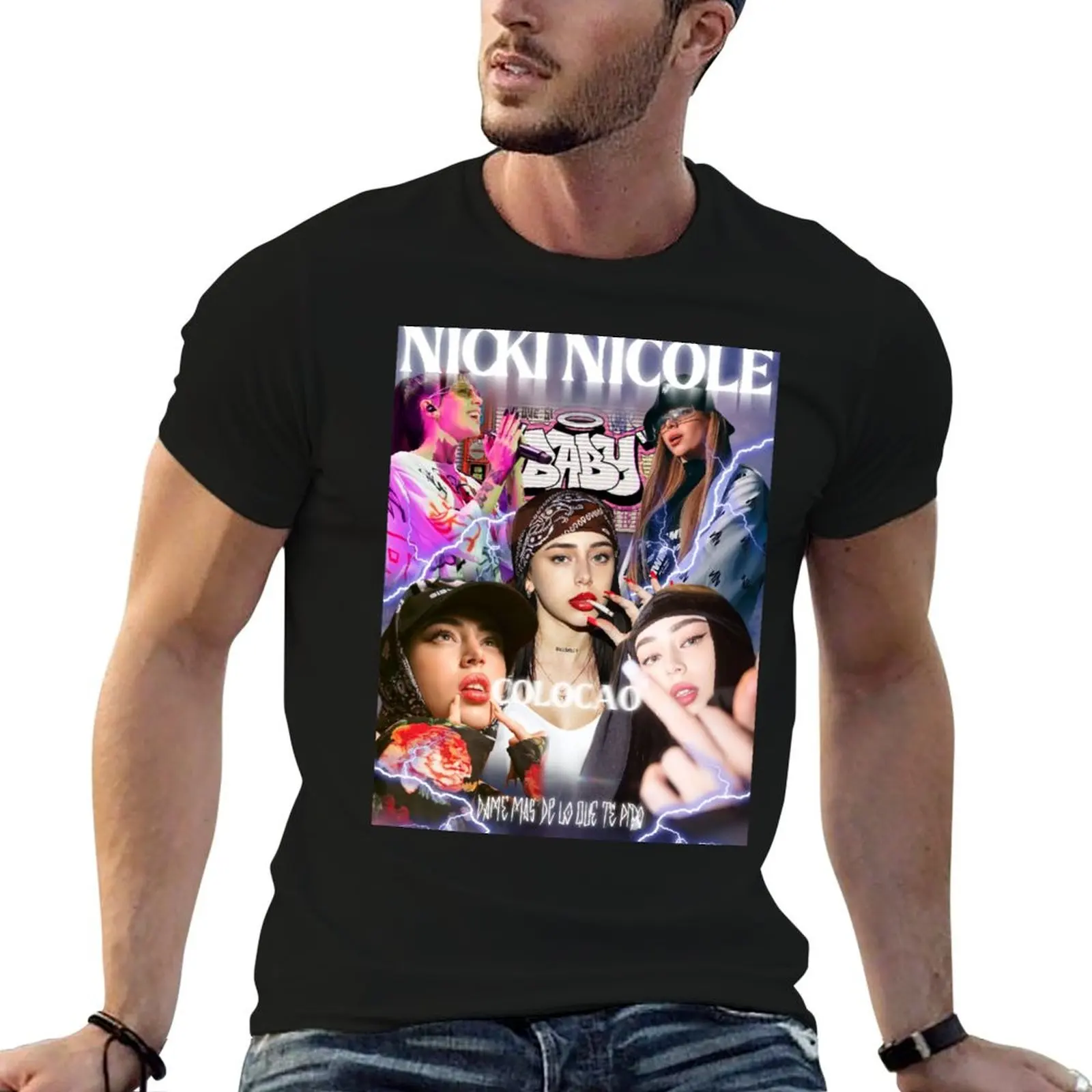 

nicki nicole T-Shirt graphic t shirts for man black cotton t-shirt plain for man package funny t shirts cotton T-Shirt