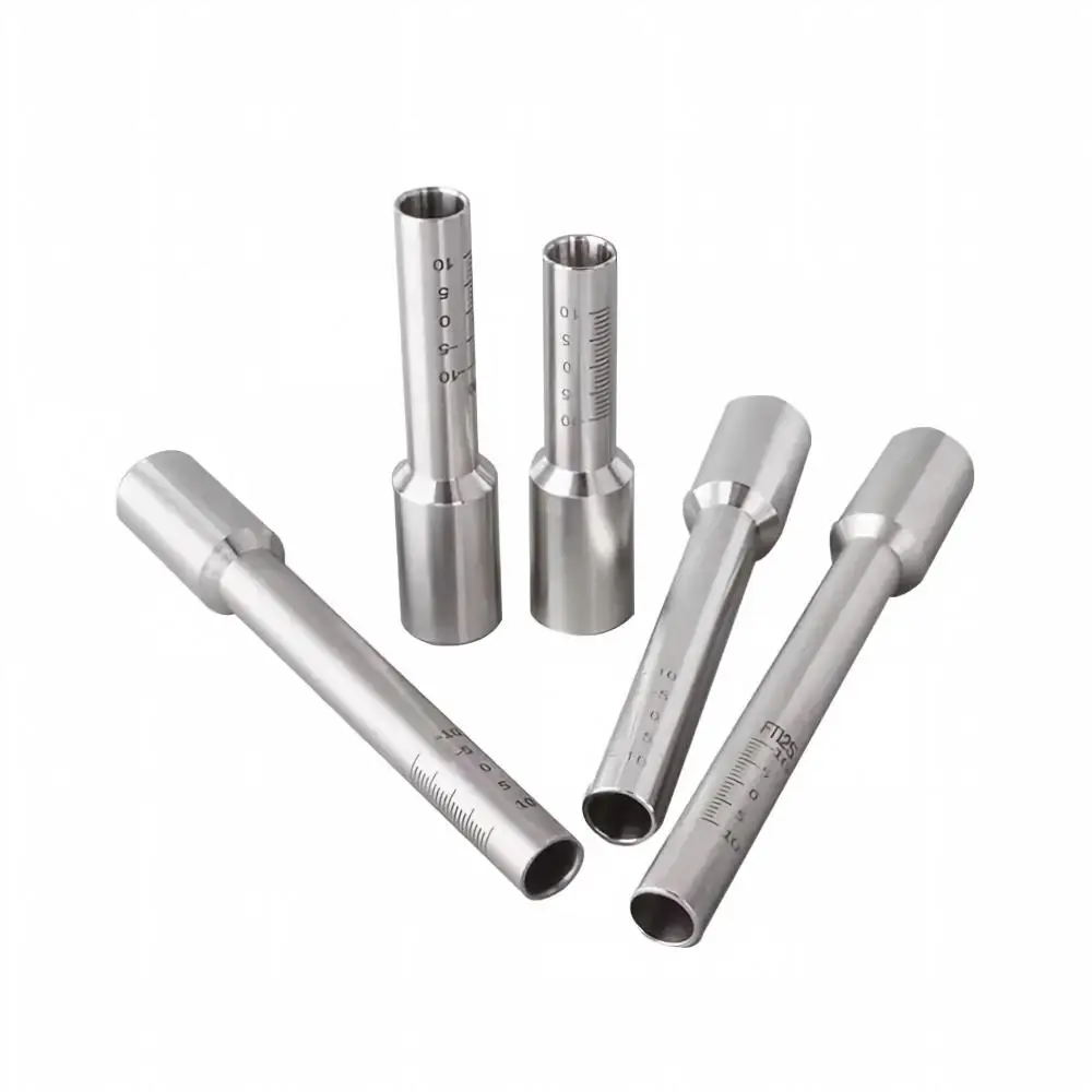 Welding graduated Tube Nozzles Connector Stainless Steel Pipe for Laser Welder Gun SUP23S/T Qilin WSX BW101 Relfar