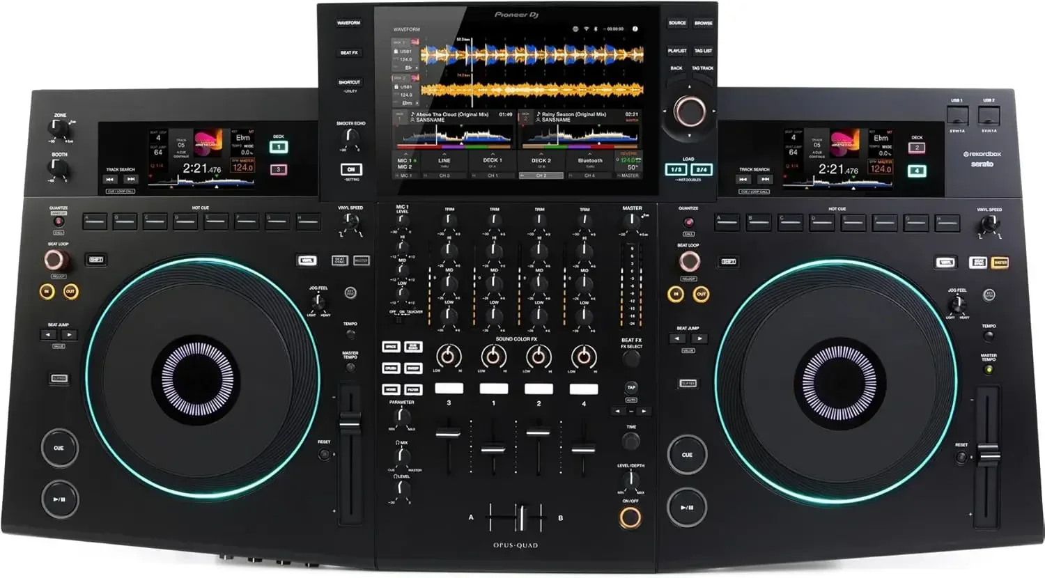 

NEW IN STOCK SALES ON New Pioneer DJ OPUS-QUAD 4-Channel All-in-One DJ System