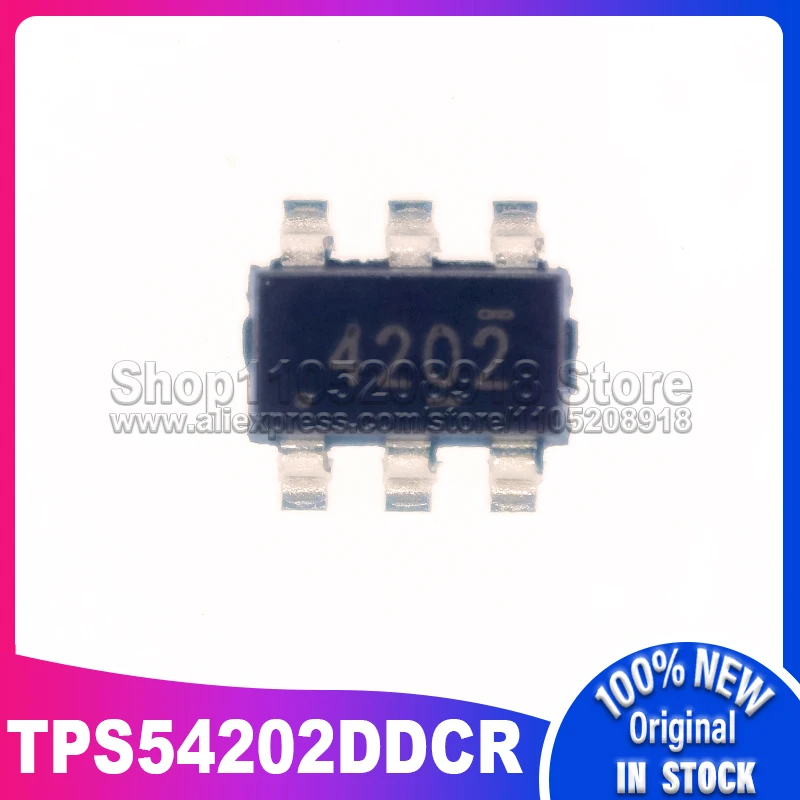 10 ~ 100 قطعة/الوحدة TPS54202DDCR SOT23-6 4202 100% مخزون بقعة جديد #1