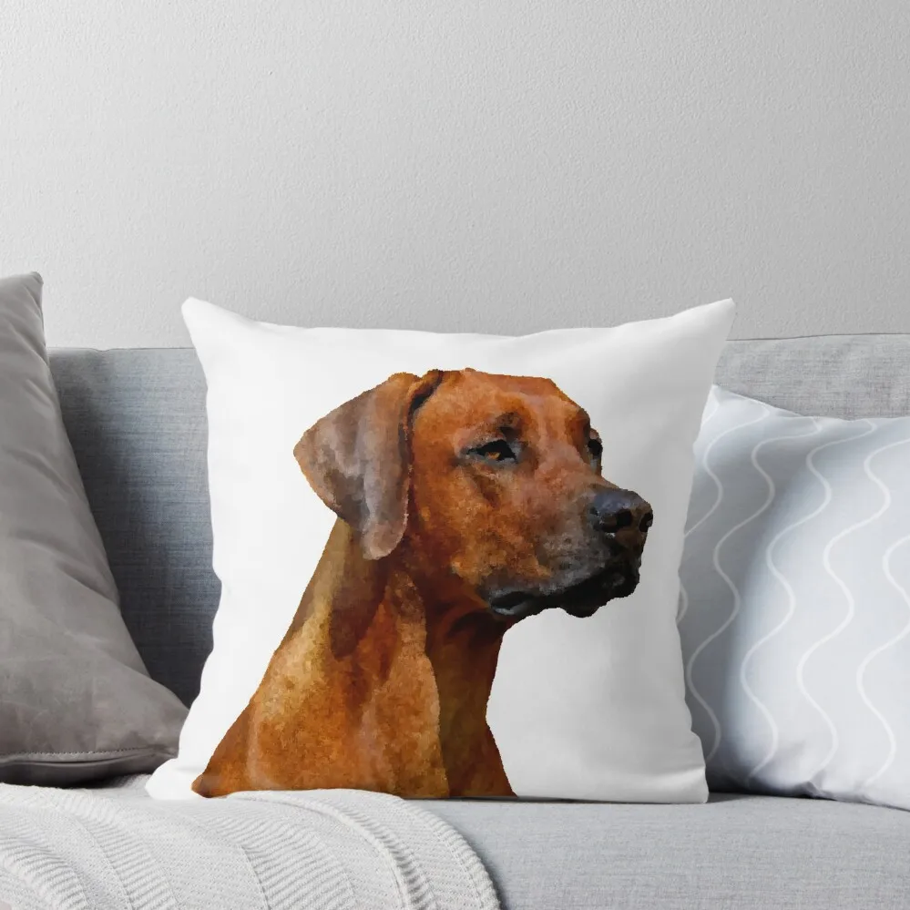 Rhodesian Ridgeback Dog Mixed Media Design Throw Pillow Sofa Cushions Covers Decorative Cover For Living Room pillow