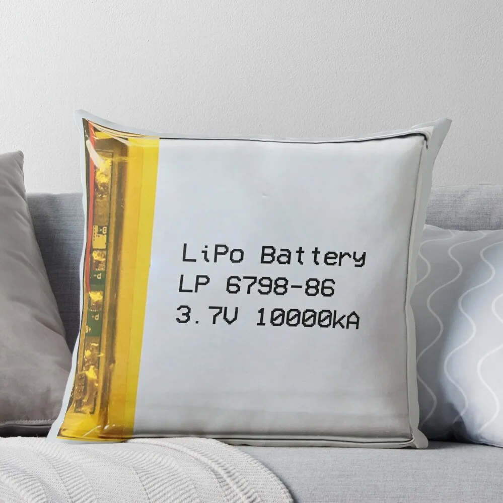 Forbidden Lithium Battery Throw Pillow Couch Pillows Christmas Pillows