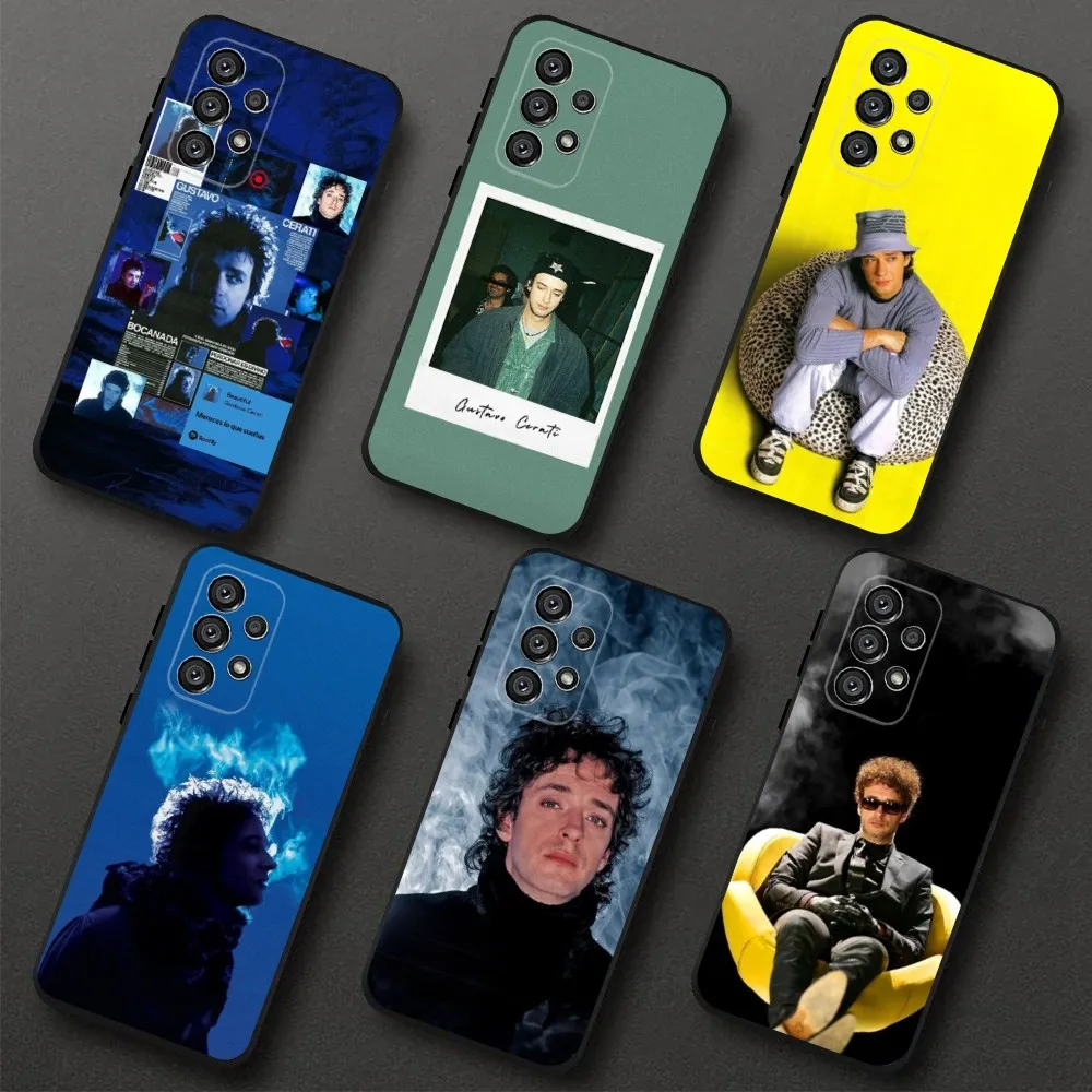 G-Gustavo Cerati  Phone Case For Samsung Galaxy A20,A21s,A22,A31,A32,A52,A53,A72,73,A80,A91 Soft Black Cover