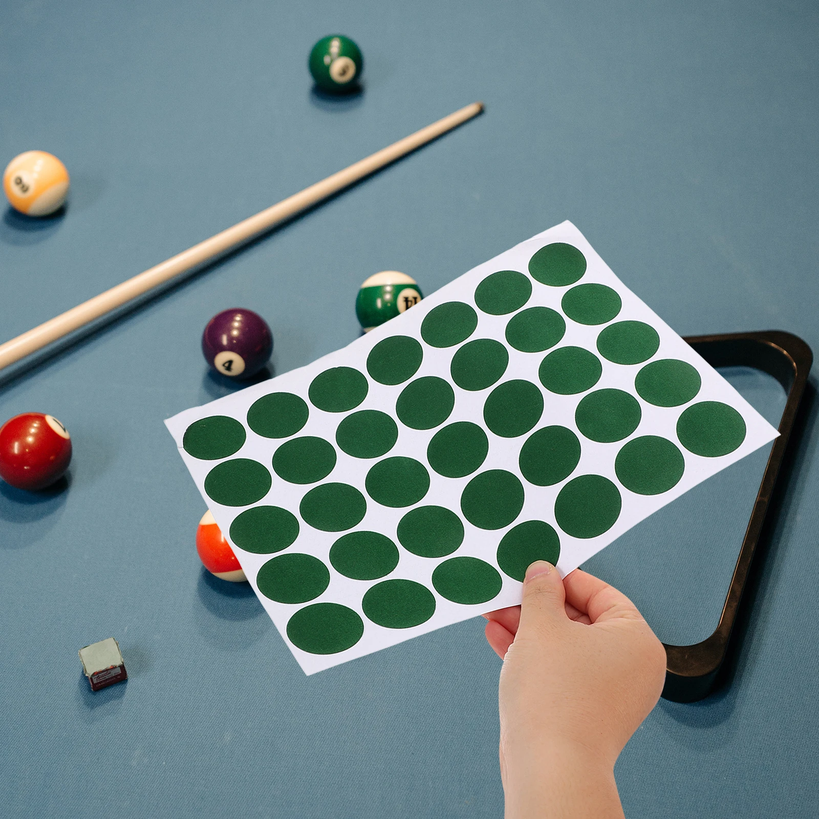 

Tablecloth Stickers Tag Billiard Dot Patch Kit Accessories Repair Patches Flannel for Repairing