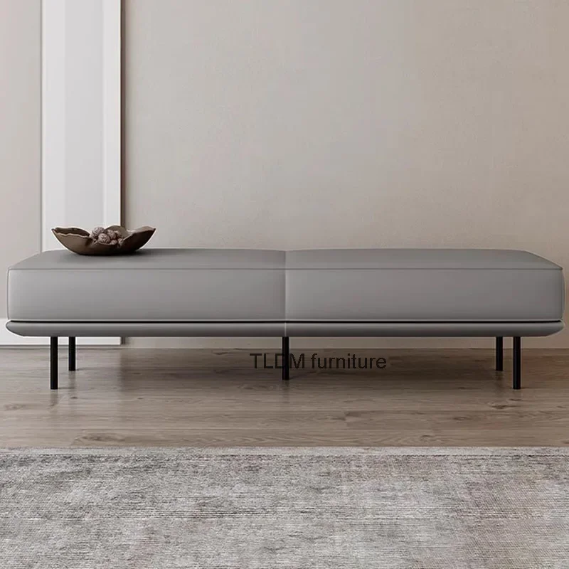 

Роскошный прямоугольный табурет для ног, скандинавская мягкая удобная простая табуретка-ступенька, модная европейская мебель Cambiar Taburete De Zapatos