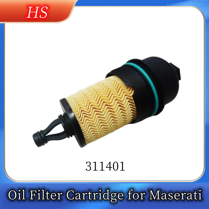 Oil Filter Cartridge for Maserati Ghibli, Levante, Quattroporte Oem 311401 298939