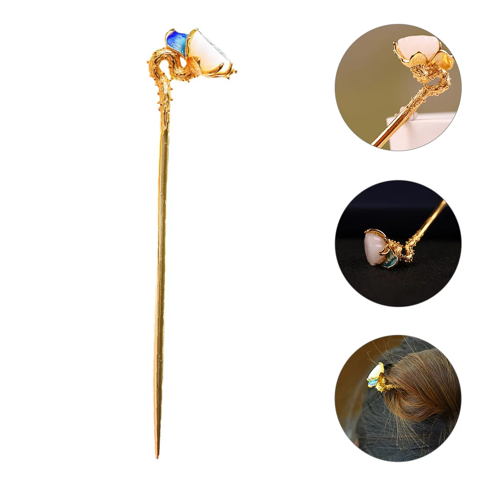 

Hair Pin Clasp Stick Chinese Fork Chopsticks Women's Wedding Accessories