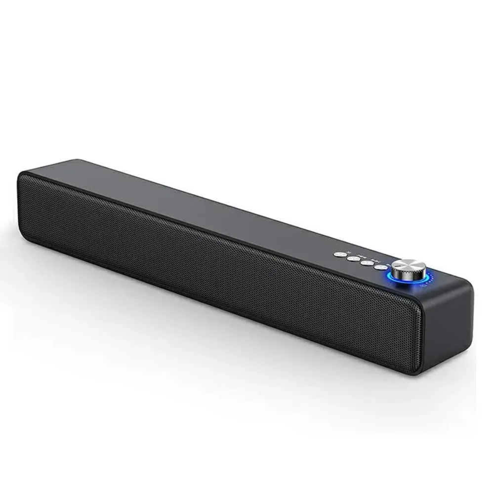 NEW A35 Sound Bar, 10W Wireless BT 5.2 Smart Home Stereo Surround Bar Speaker for Mini Projector, PC, Smartphone HiFi TV Speaker