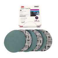 3M TRIZACT FOAM DISC PN30662 Pyramid Back Velvet Sand DISC P5000 152mm Sponge Sandpaper Hookit Attachment Dispositif 6 Inch