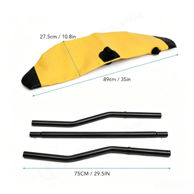 Stabilizer, front and rear balance buoy, anti-dump balance buoy, transparent tube kit, outdoor water sports accessories