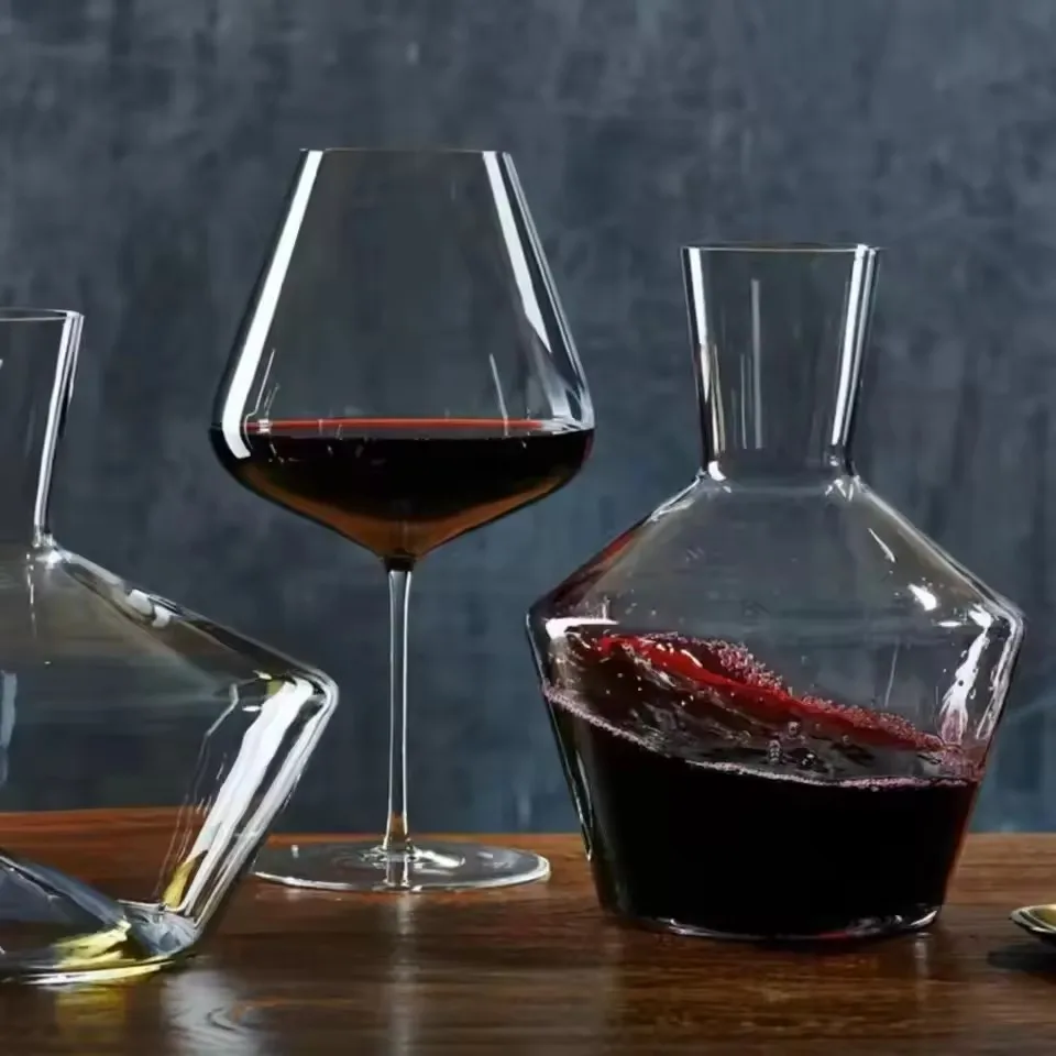Zalto Style Superior Quality Axium Decanter Lead-Free Handmade Crystal Perfect Flawless Wine Decanter