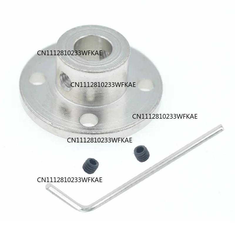 10Pcs Rigid Flange Coupling Motor Guide Shaft Coupler Motor Connector 3/3.17/4/5/6/6.35/7/8/10/11/12/14mm Motor Flange Coupling