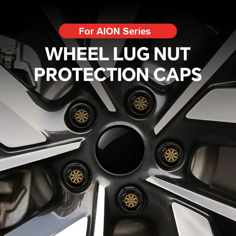 

20Pcs Black Car Wheel Caps Bolts For AION V AION UT AION Y AION Y Plus Caps For Wheel Bolts Car Tire Nut Caps