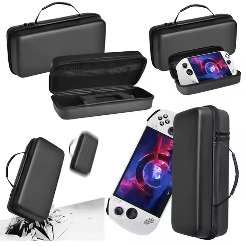 EVA Hard Carrying Case Bag for Lenovo Legion Go S Handheld Game Console Shockproof Hard Shell Case Anti-Drop Travel Storage Case