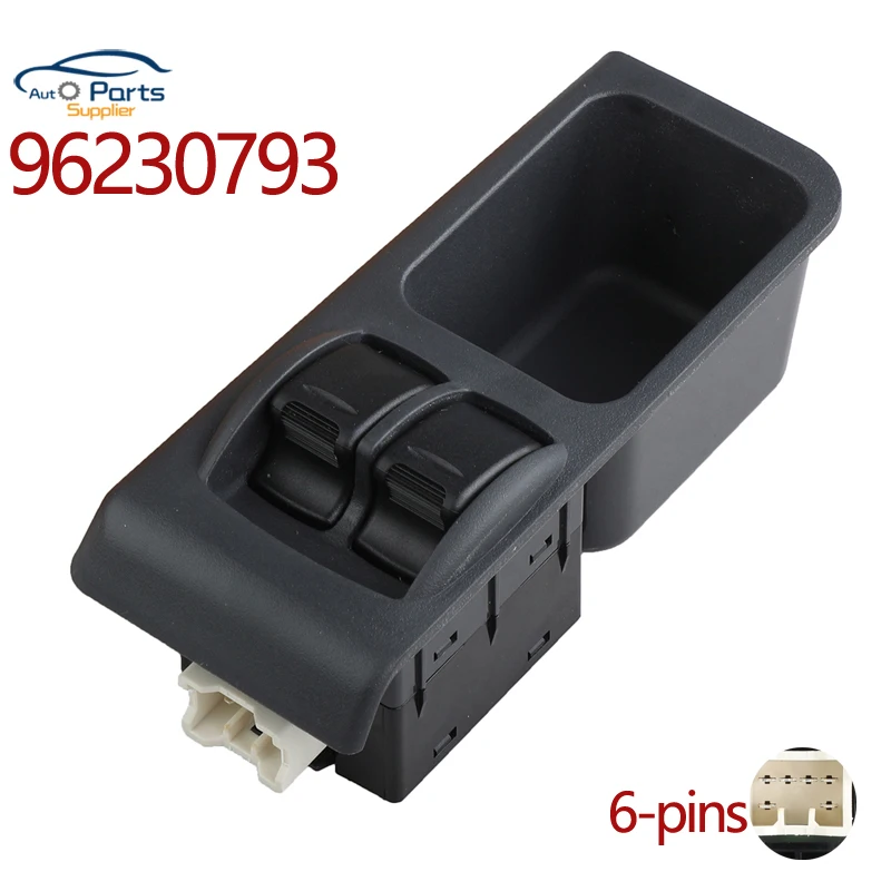Interruptor de Control para ventana eléctrica frontal izquierdo LHD para Daewoo Lanos, nuevo, 96230793