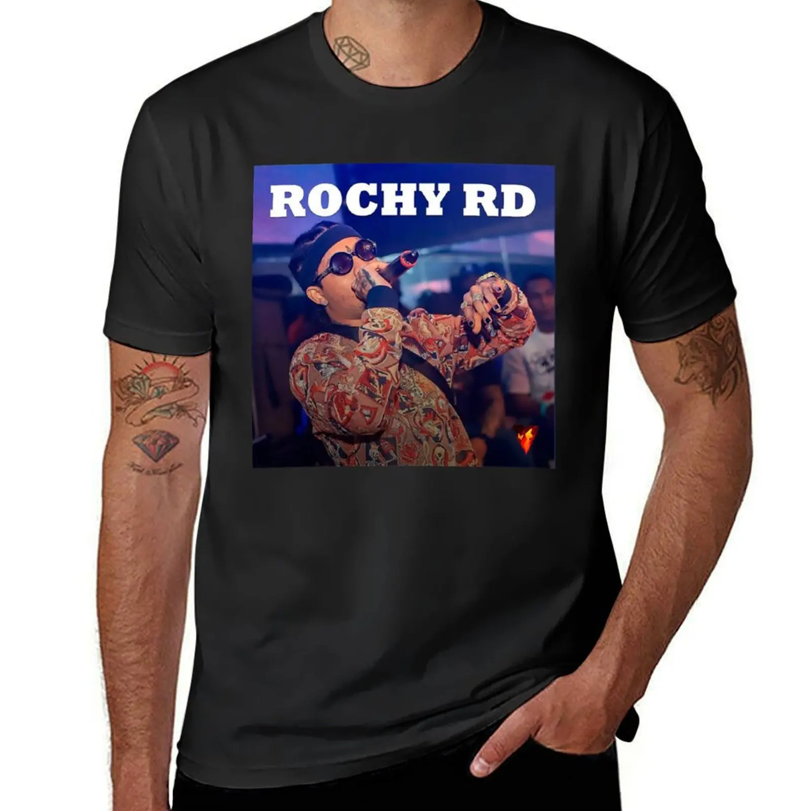 

rochy rd T-Shirt oversizeds quick drying tees Men's t-shirts