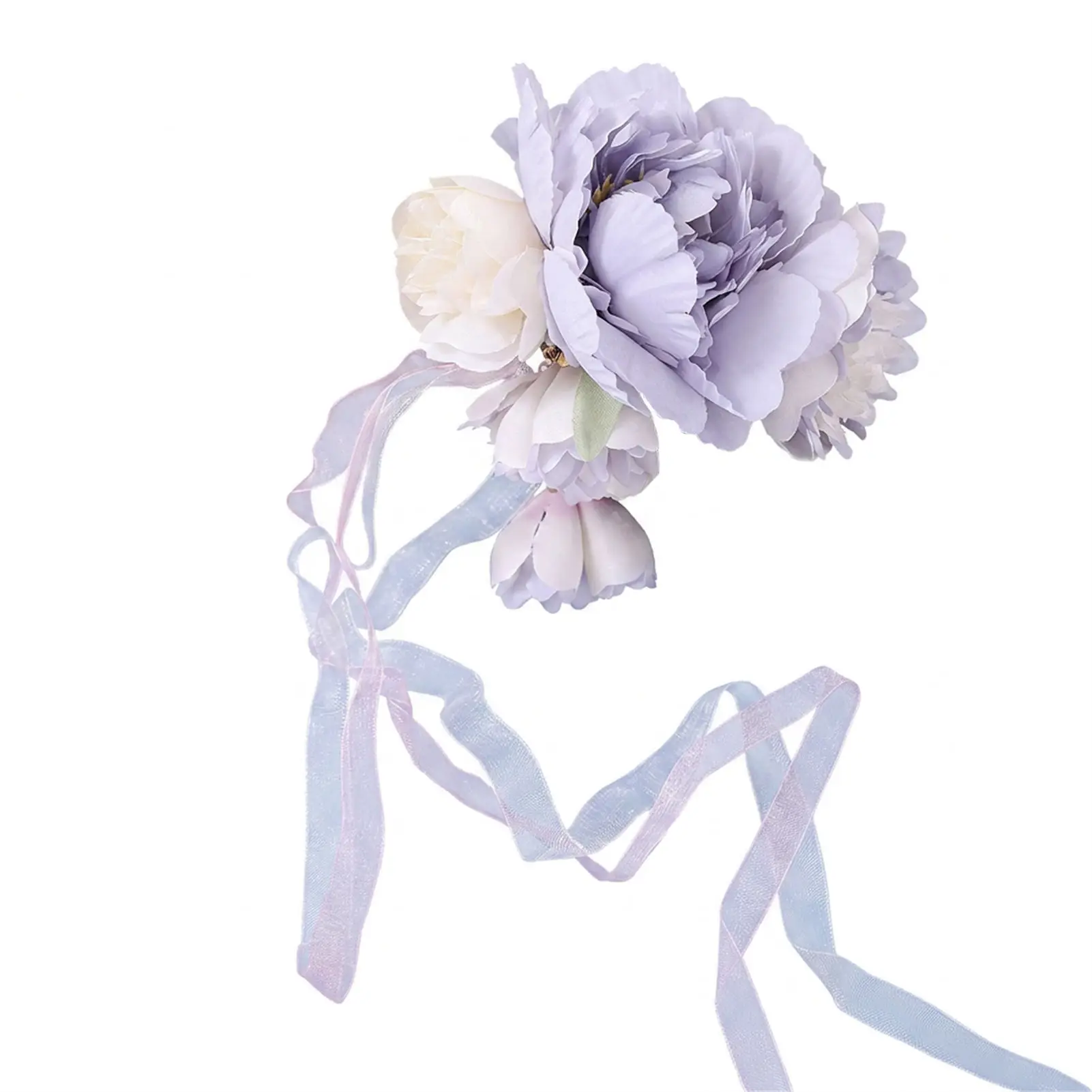 1 Piece Tassel Hair Clip Elegant Vintage Flower Hairpin for Hanfu Cosplay Traditional Festival Accessories Durable Alloy