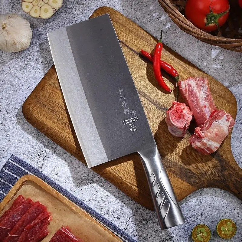 Shibazi Zuo Professional Chef Cutting Knife Advanced Mulberry Knife Composite Steel Sharp And Durable Slicing Knife