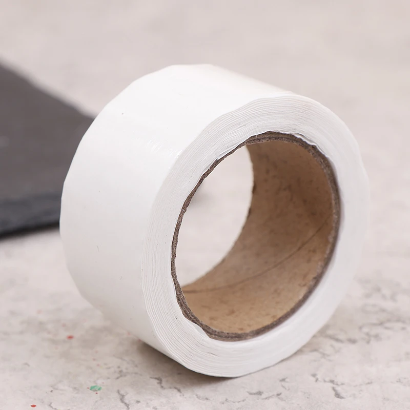 500Pcs/Roll Clear Self Adhesive Paper For Envelope PET DIY Round Stickers Gift Packaging Stickers Party Supplies