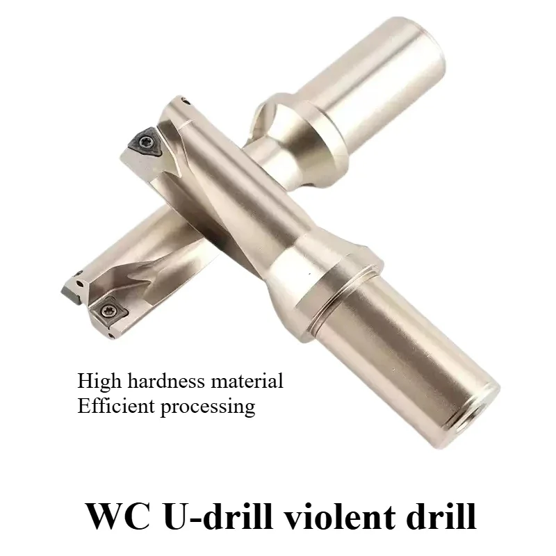 

U-shaped Powerful Drill, CNC Lathe Tool Holder, WC/SP Series Extended Deep Hole Internal Cooling Fast Drill Bit, 2D 3D 4D 5D