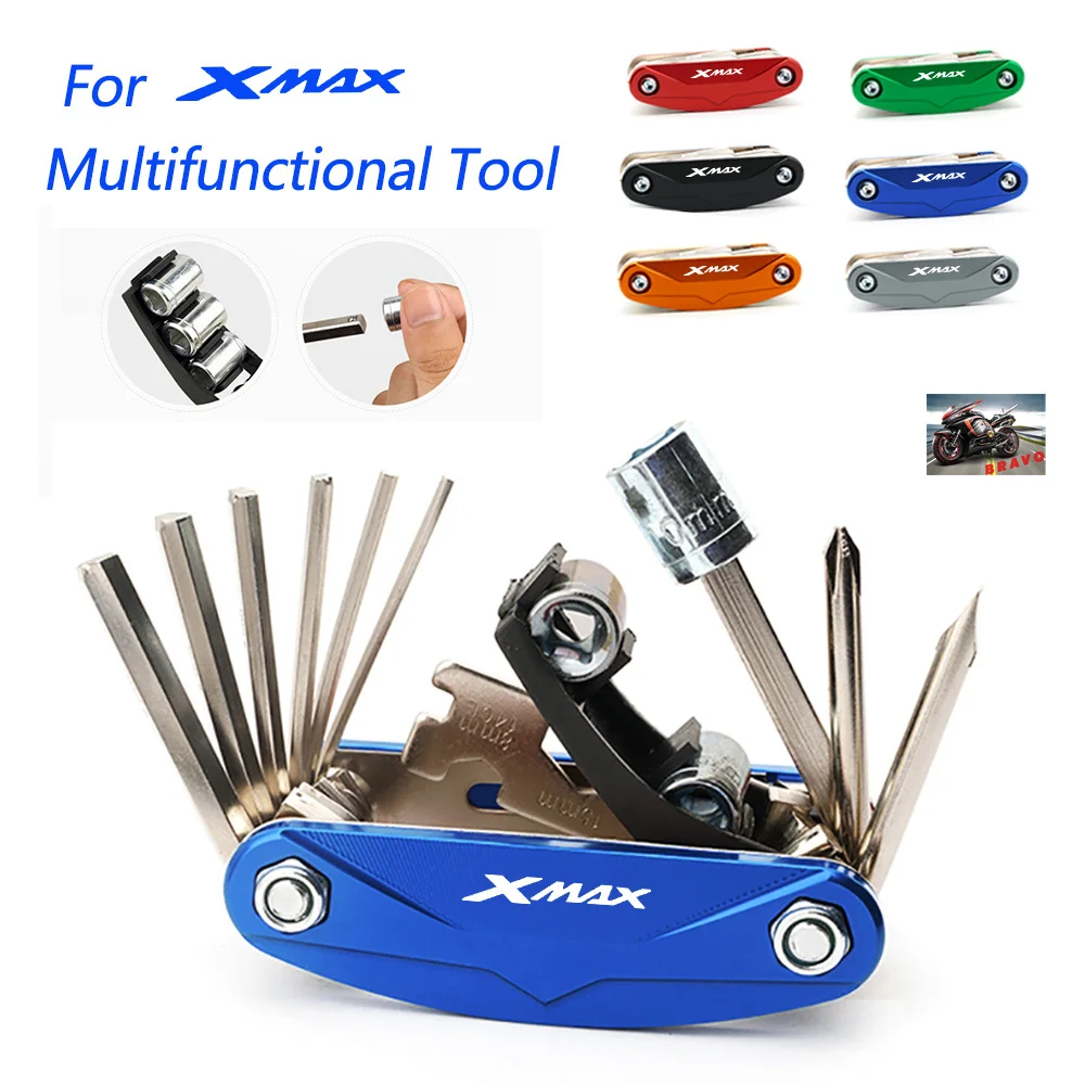 For YAMAHA XMAX 125/250/300/400 X Max CNC Accessories Repair Screwdriver Set Tool Multifunctional Tool Conbination Tool Hot Deal