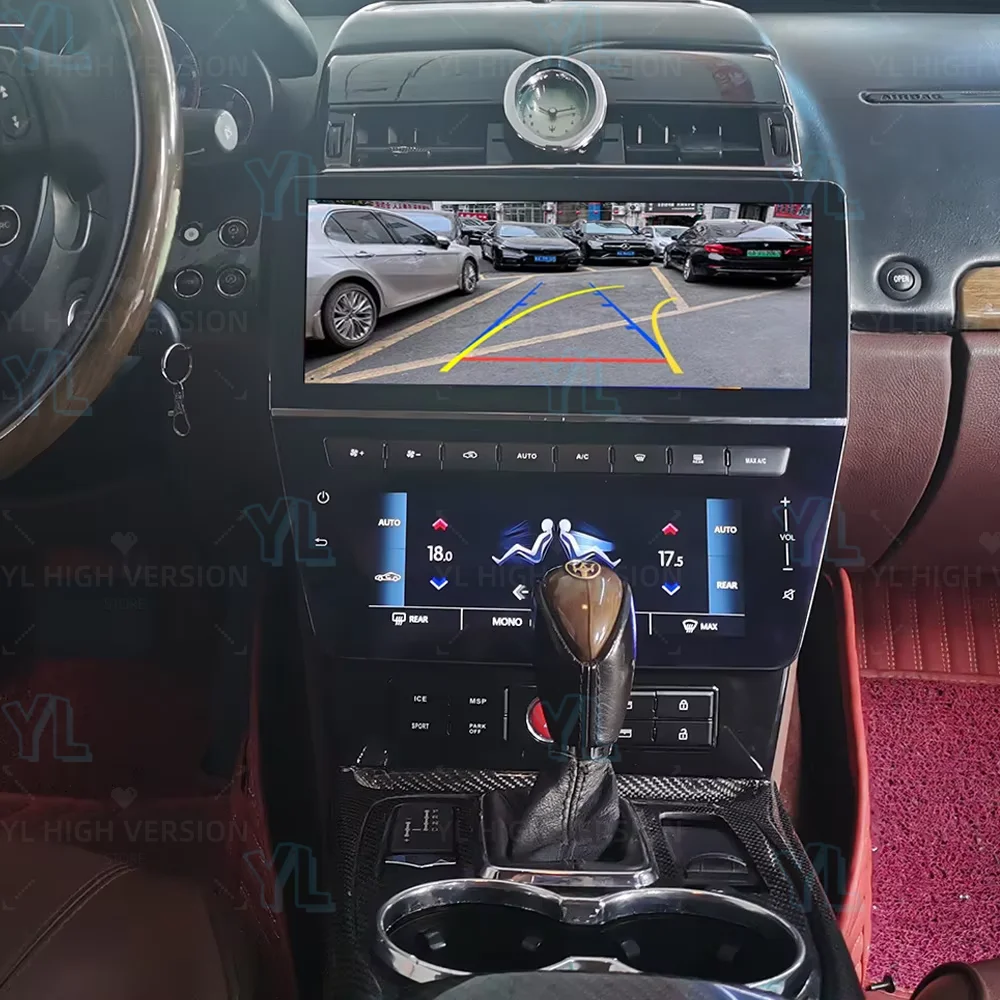Android Auto For Maserati Quattroporte 2004-2012 CarPlay Car Radio multimedia Touch Screen Bluetooth 5.0 4G GPS WIFI Stereo Unit