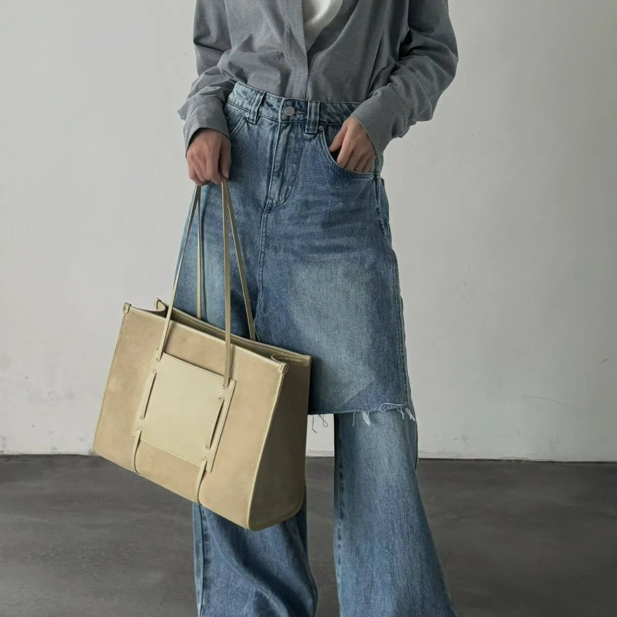 

FIRMRANCH, простой классический горизонтальный квадратный дизайн, большая вместительная сумка из воловьей кожи, дорожная сумка на плечо, портфель, женская сумка-тоут, шикарный кошелек