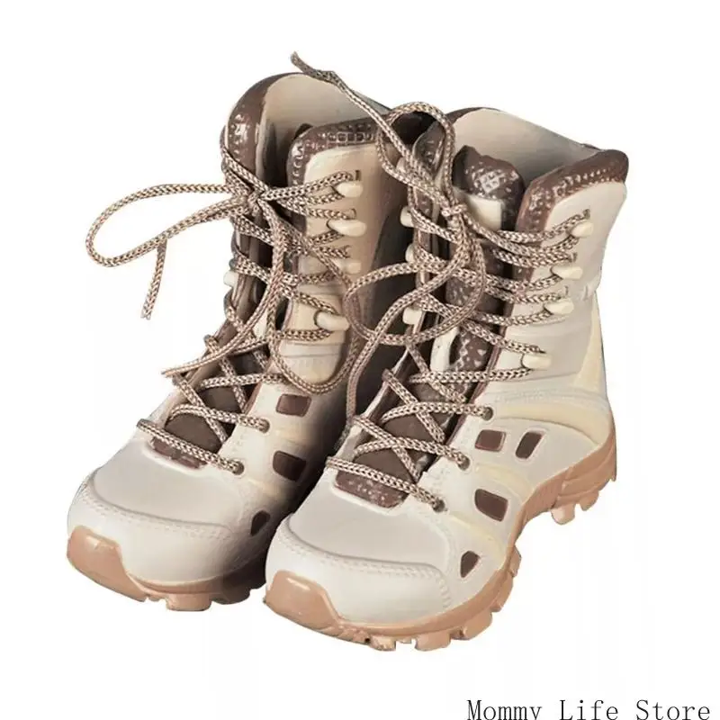 

Высокая детальная 1/6 Scale Soldier Figure Boot Boot Tiking Trainting Those для отображения и творческой настройки